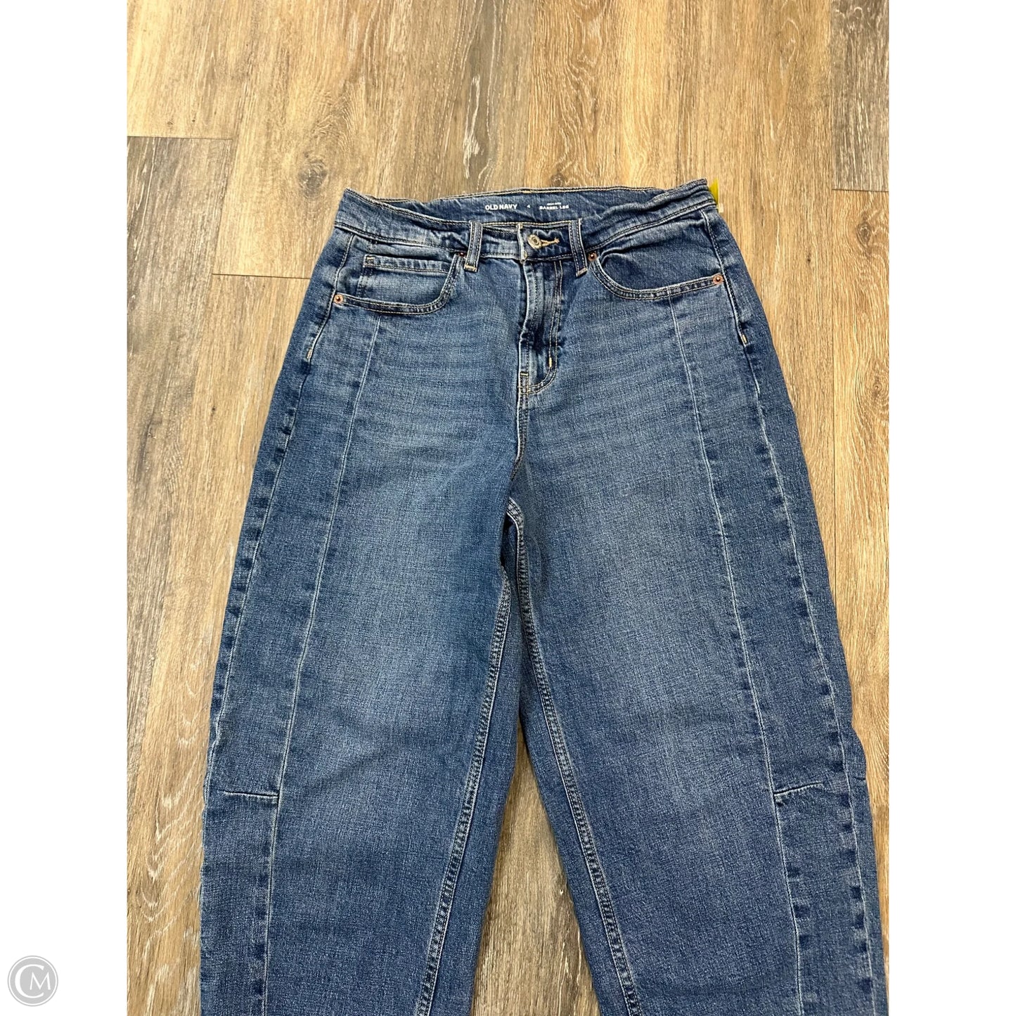 Jeans Wide Leg By Old Navy In Blue Denim, Size: 4