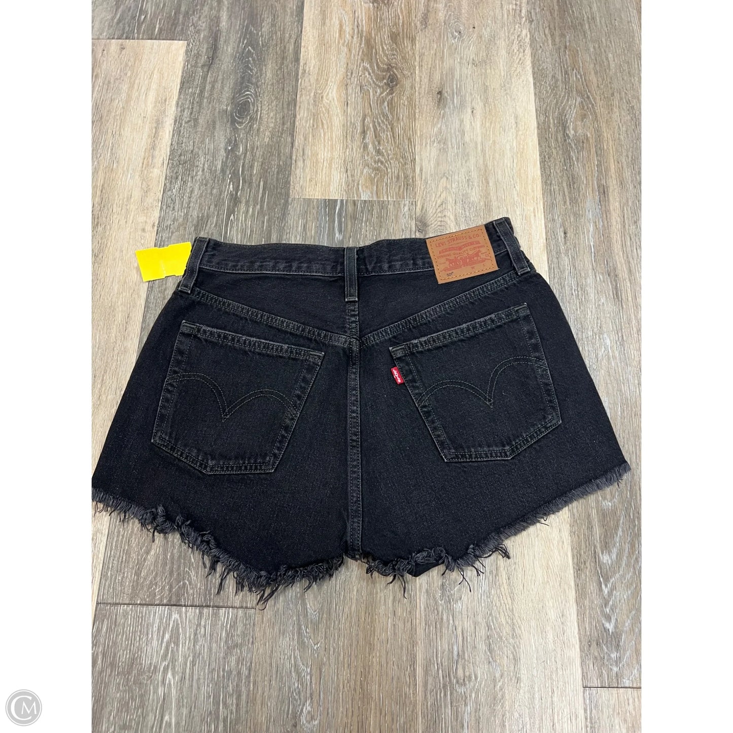 Shorts By Levis In Black Denim, Size: 6