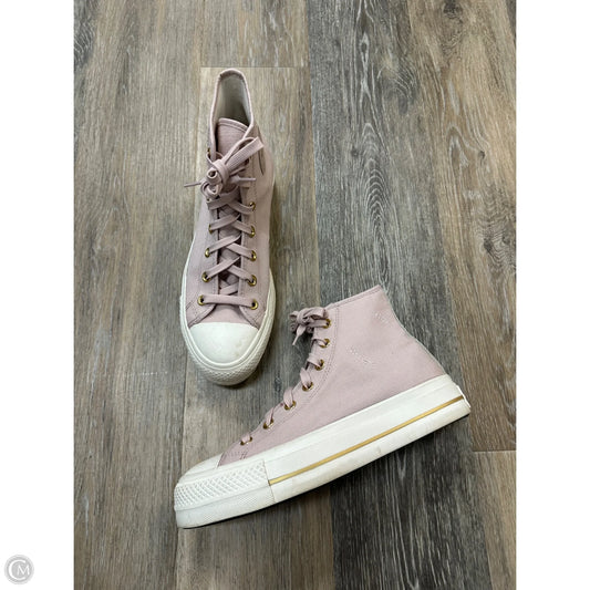 Shoes Athletic By Converse In Pink, Size: 9.5