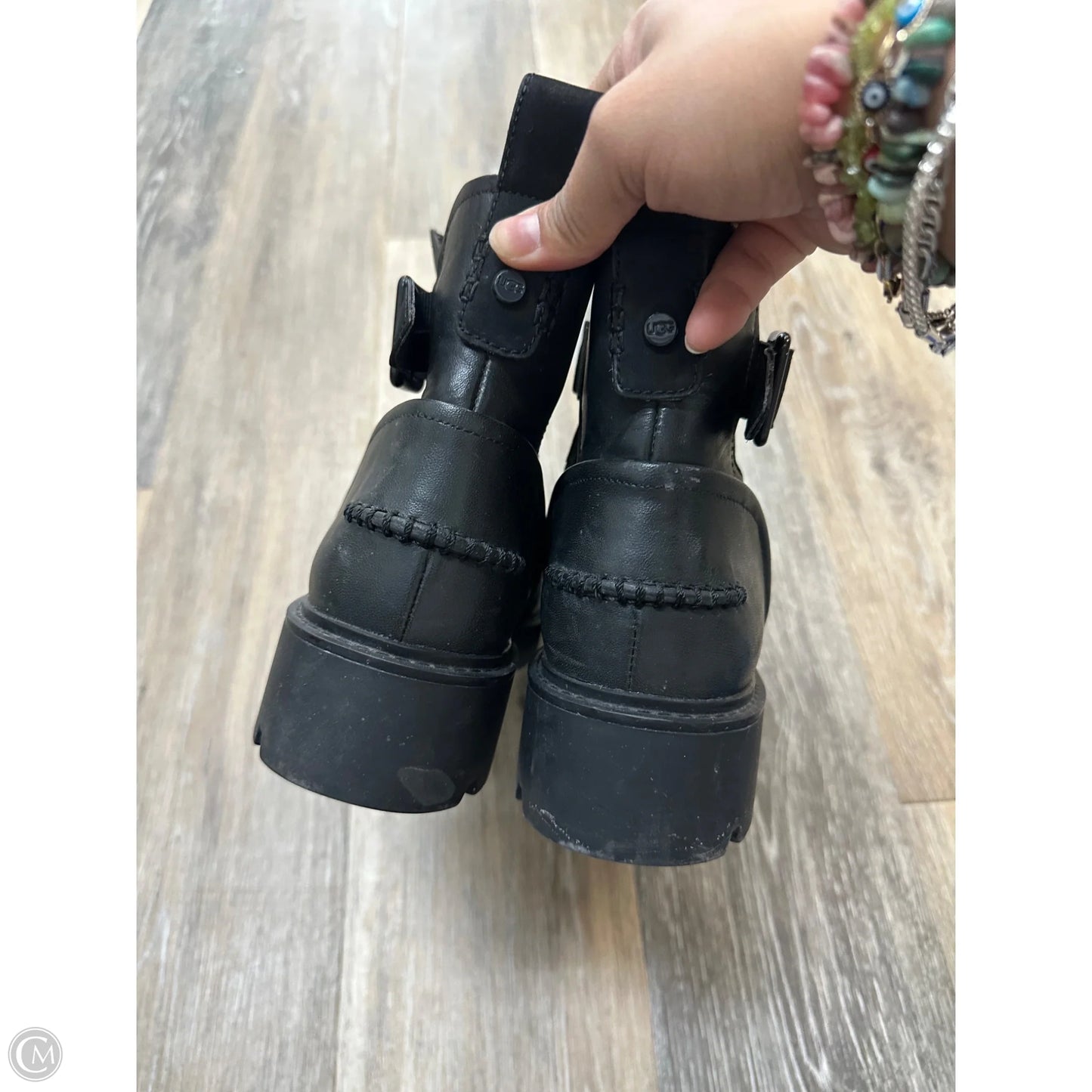 Boots Designer By Ugg In Black, Size: 12