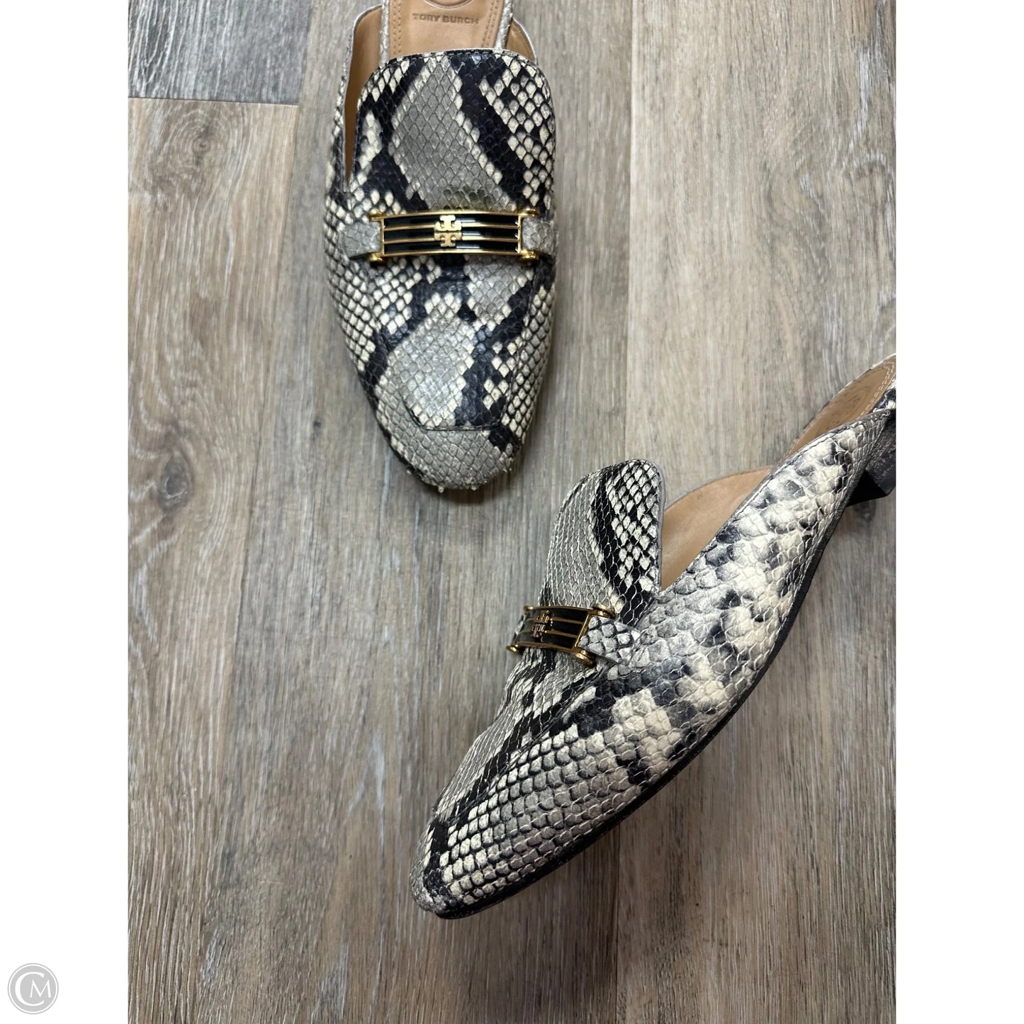 Shoes Designer By Tory Burch In Snakeskin Print, Size: 7.5