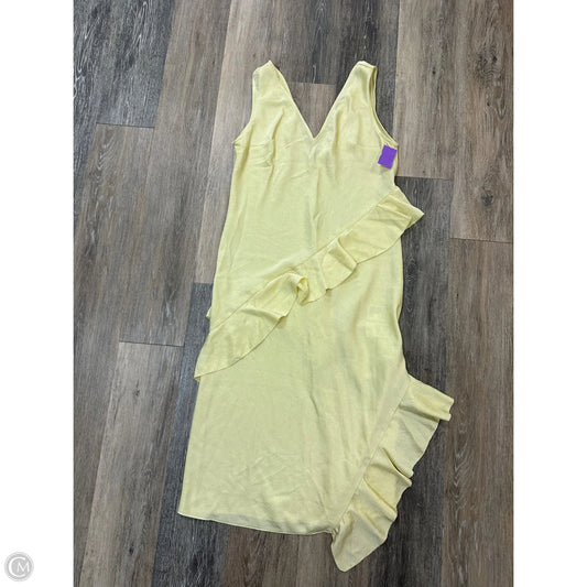 Dress Party Long By H&m In Yellow, Size: S