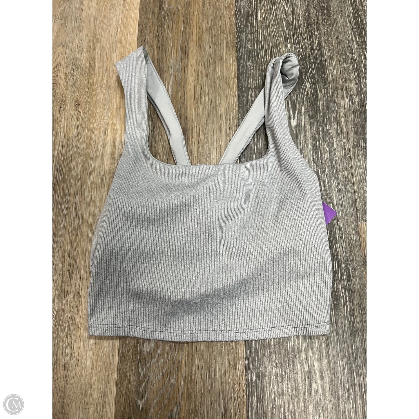Athletic Tank Top By Alo In Grey, Size: M