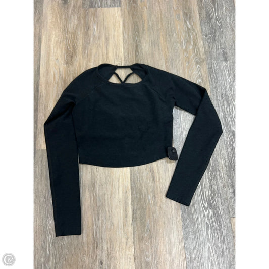 Athletic Top Long Sleeve Crewneck By Beyond Yoga In Black, Size: Xs