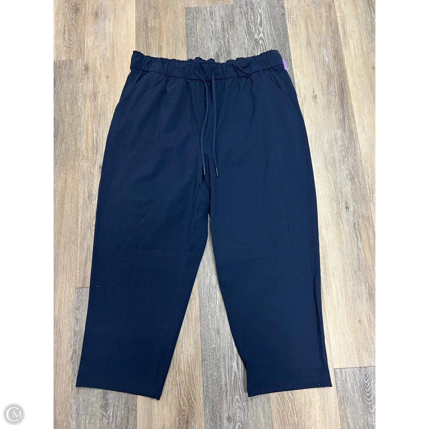 Athletic Pants By Lululemon In Navy, Size: 14P