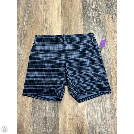 Athletic Shorts By Lululemon In Blue, Size: 14