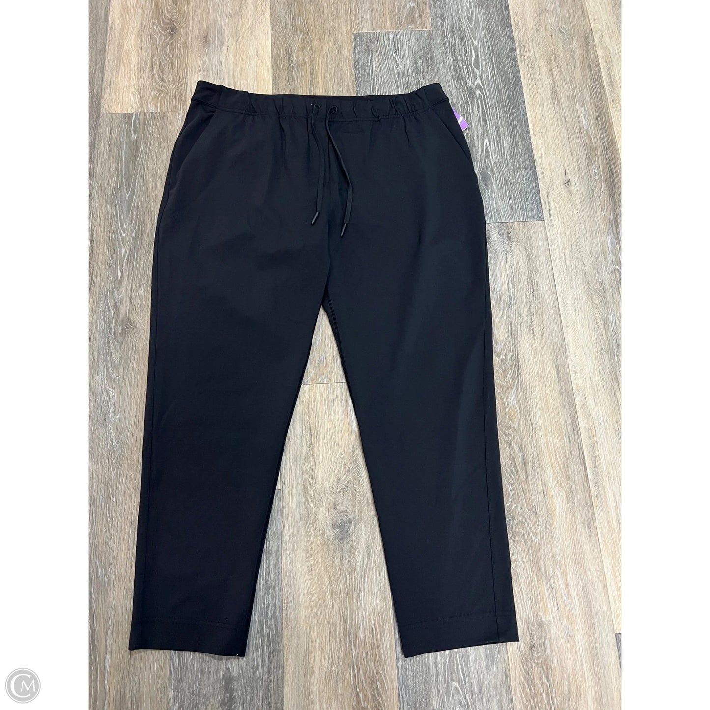 Athletic Pants By Lululemon In Black, Size: 12
