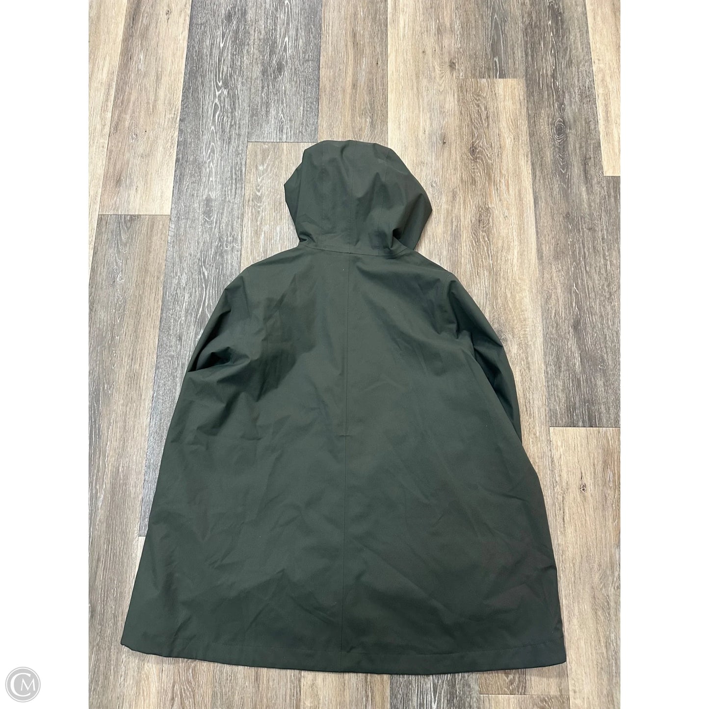 Coat Raincoat By Athleta In Green, Size: 1x