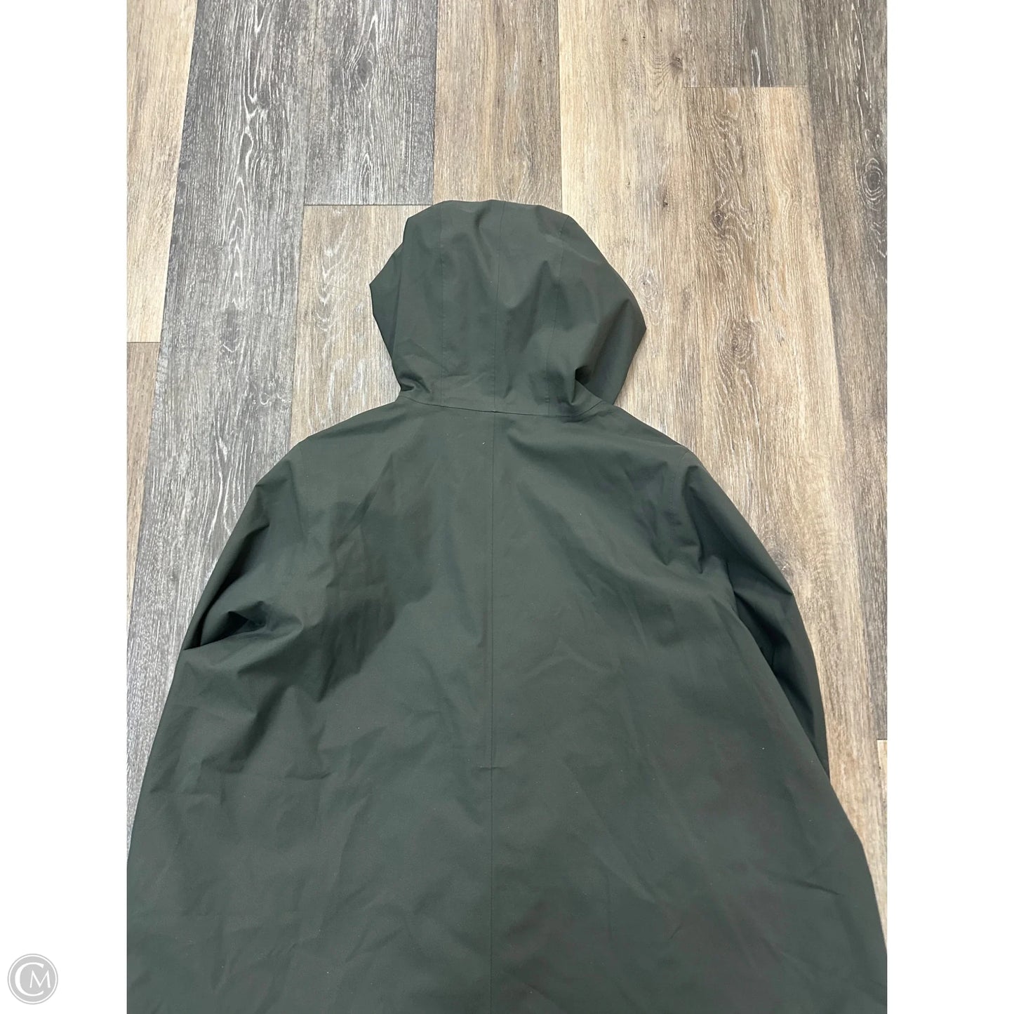 Coat Raincoat By Athleta In Green, Size: 1x