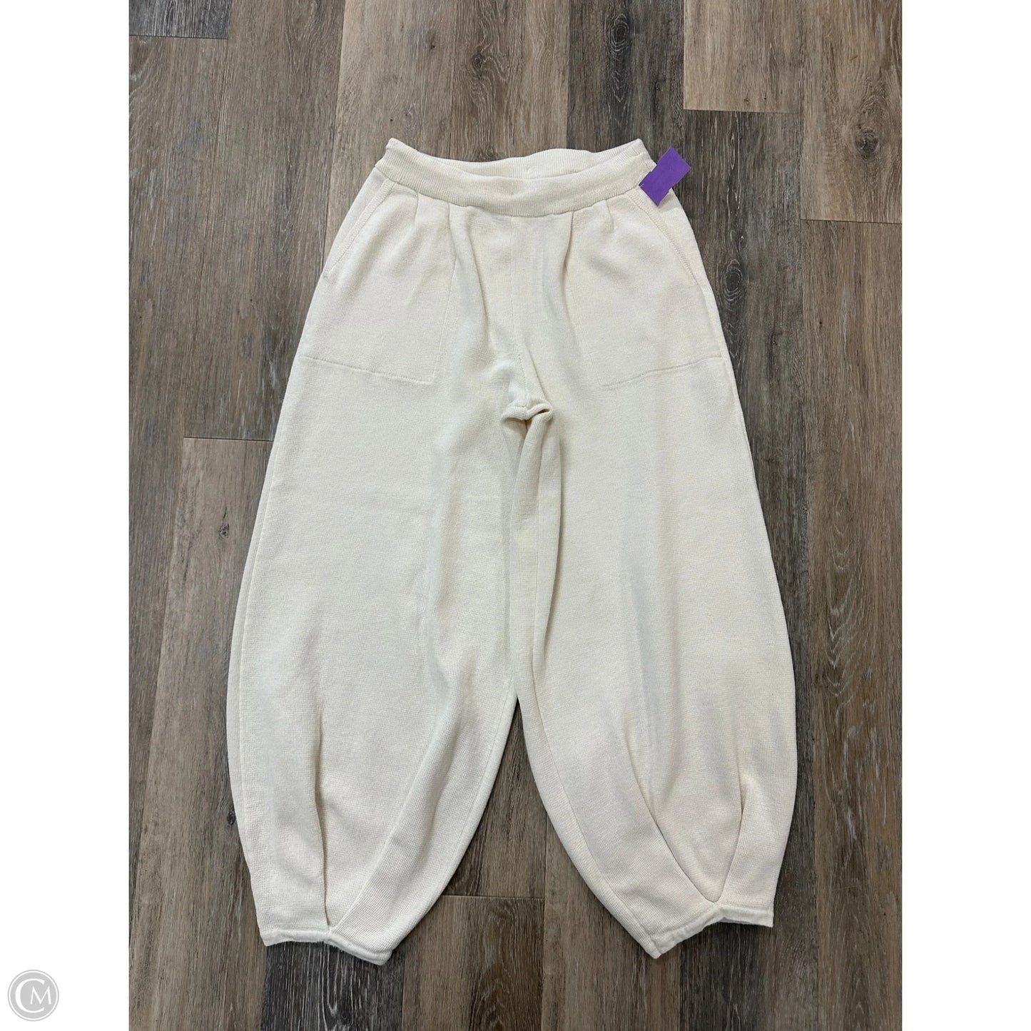 Pants Lounge By Free People In Cream, Size: L