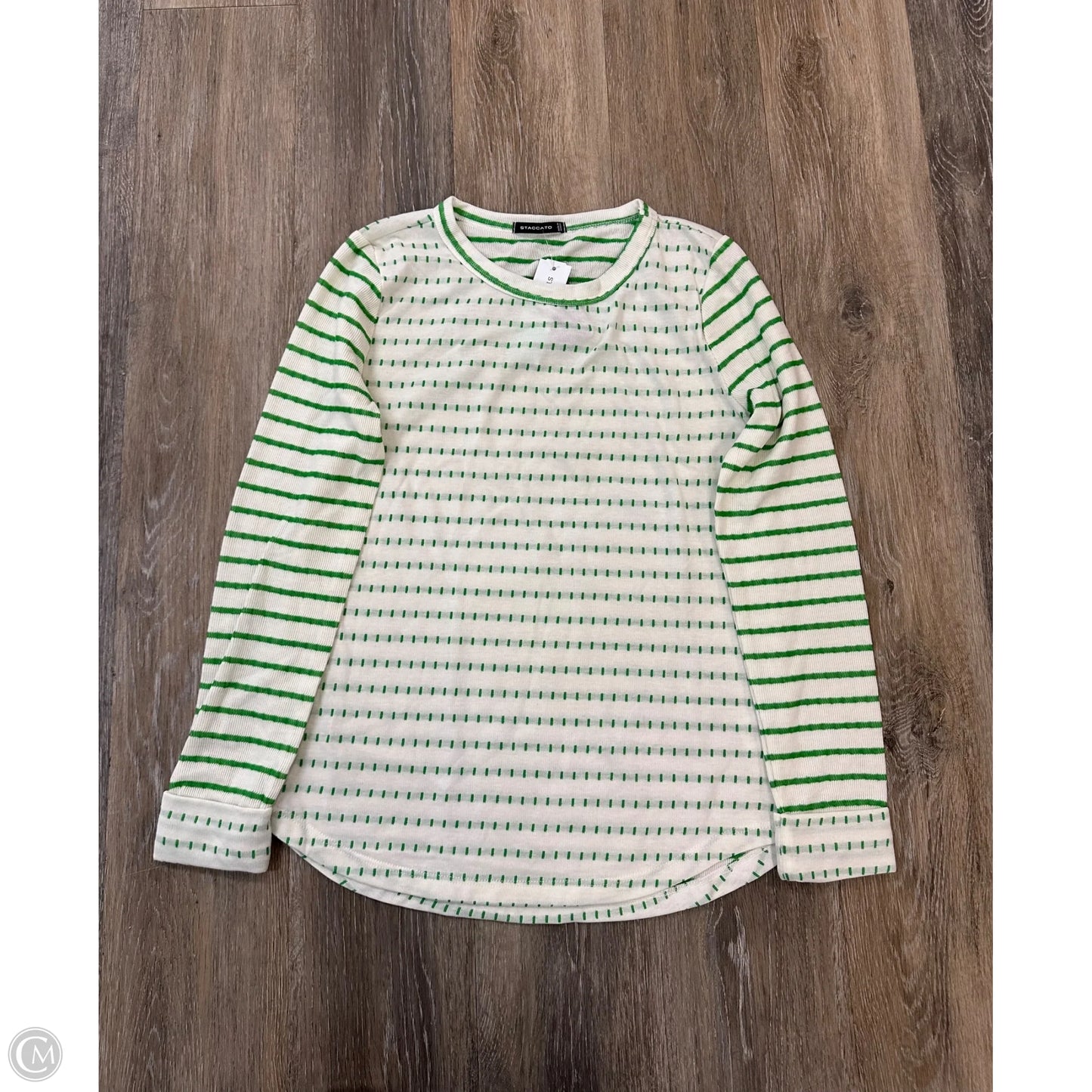 Top Long Sleeve By Staccato In Green, Size: Xs