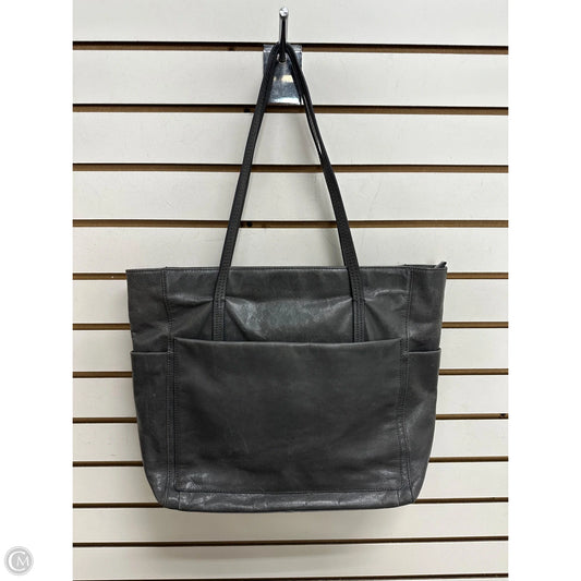 Handbag Leather By Hobo Intl, Size: Large
