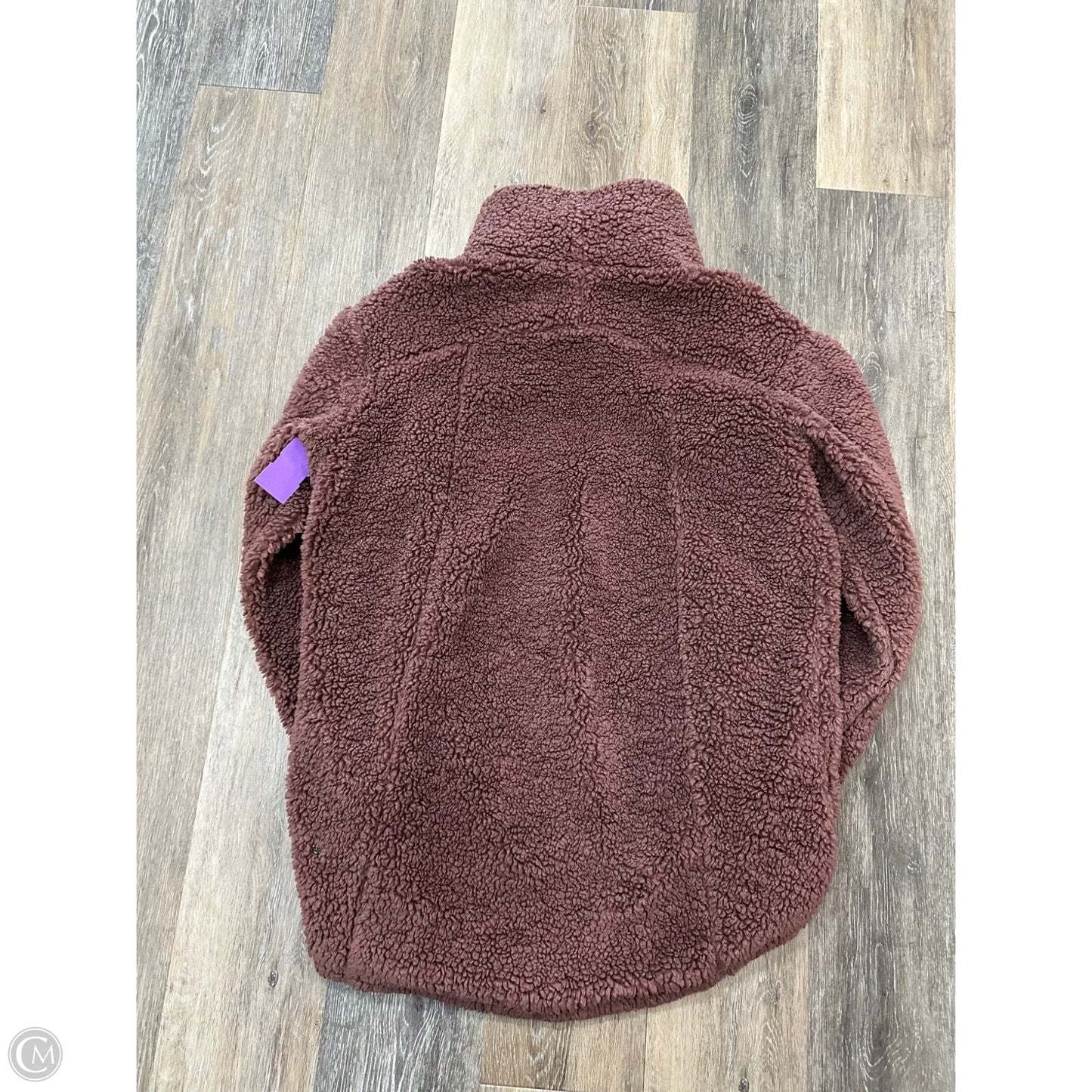 Athletic Jacket By Lululemon In Maroon, Size: 6