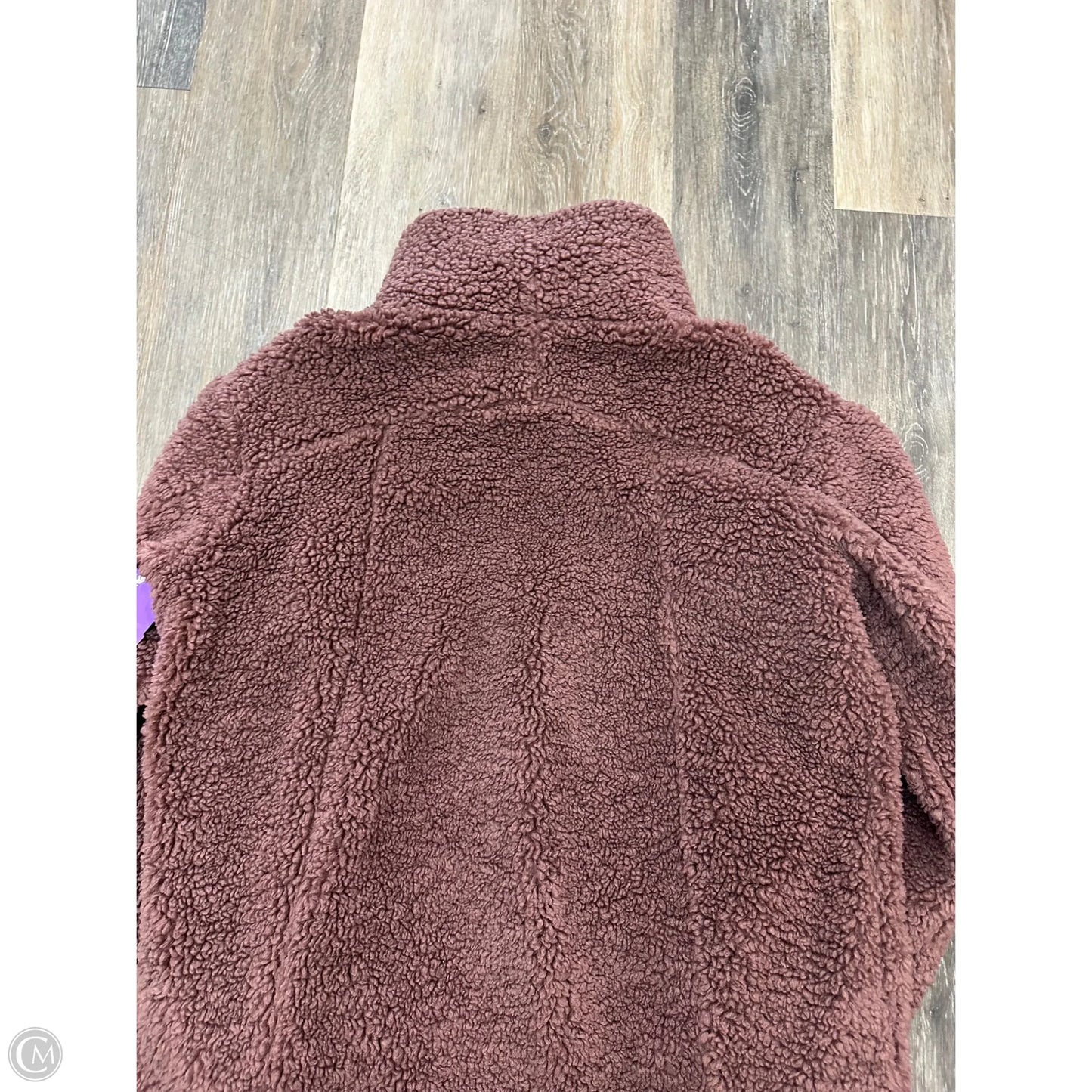 Athletic Jacket By Lululemon In Maroon, Size: 6