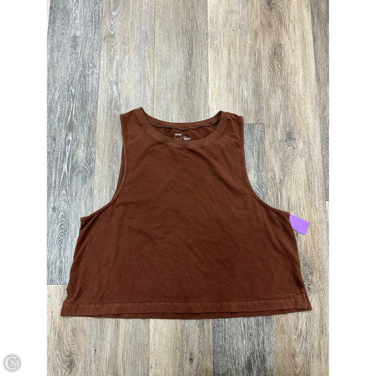Tank Top By Aerie In Brown, Size: Xl
