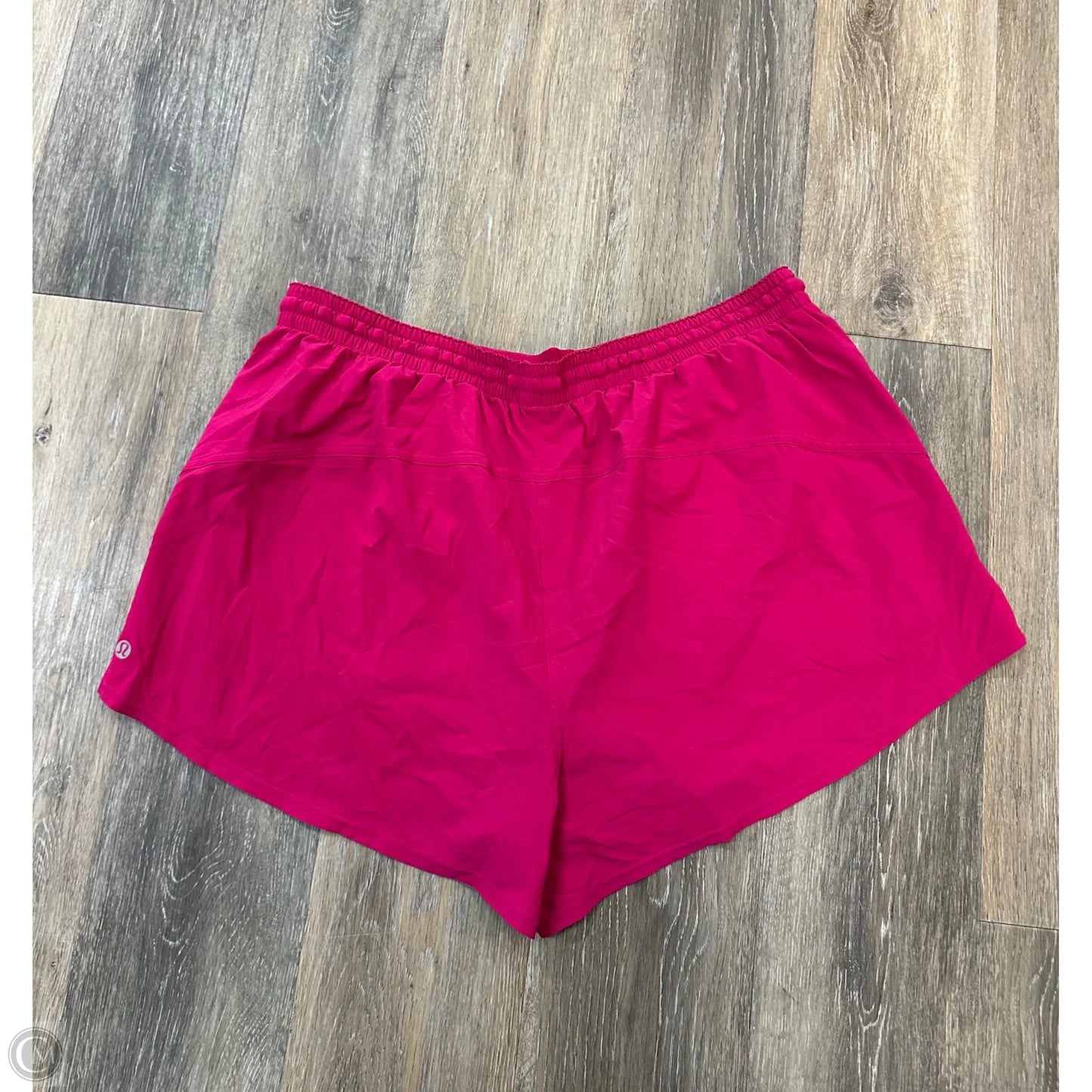 Athletic Shorts By Lululemon In Pink, Size: 14