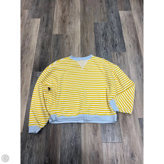 Sweatshirt Crewneck By We The Free In Yellow, Size: S