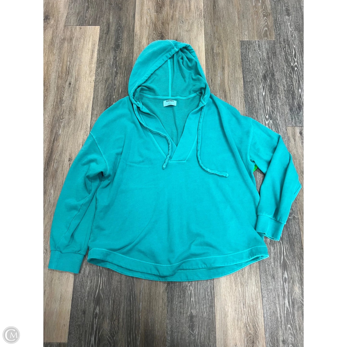 2pc Sweatshirt Hoodie Set By Old Navy In Teal, Size: L