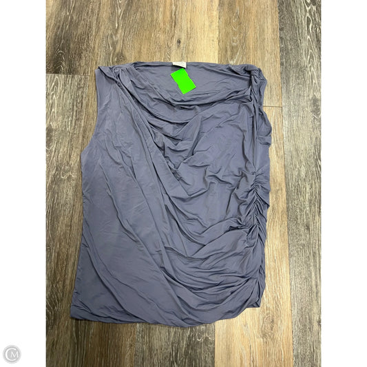 Top Sleeveless By Abercrombie And Fitch In Purple, Size: L