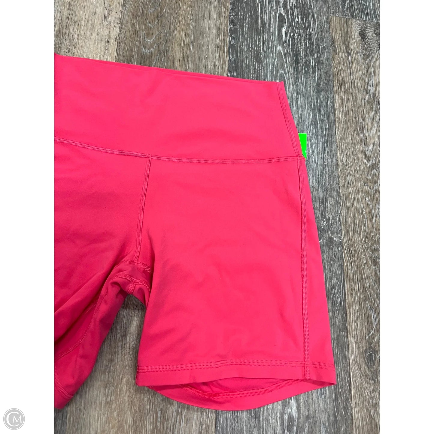 Athletic Shorts By Lululemon In Pink, Size: 8