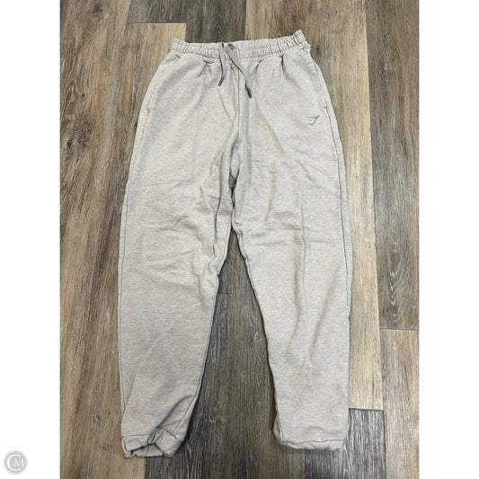 Athletic Pants By Gym Shark In Cream, Size: S