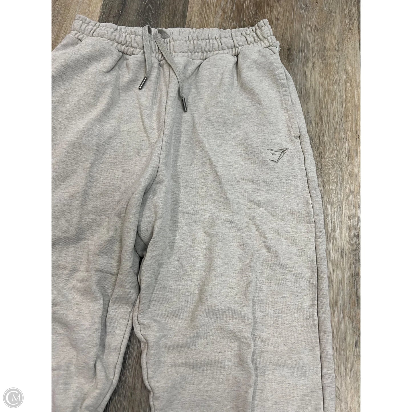 Athletic Pants By Gym Shark In Cream, Size: S