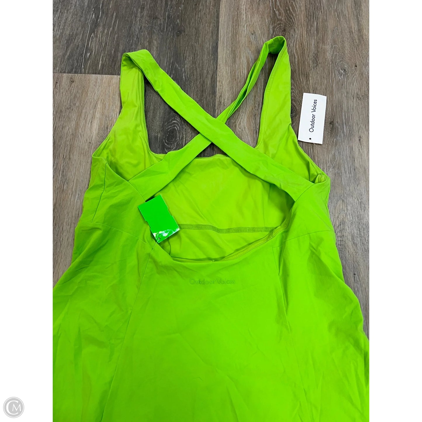 Athletic Dress By Outdoor Voices In Green, Size: M