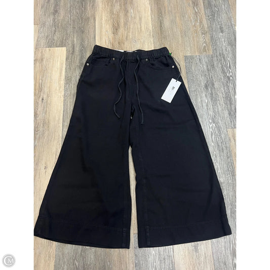 Pants Wide Leg Short By Micas In Black, Size: L Short