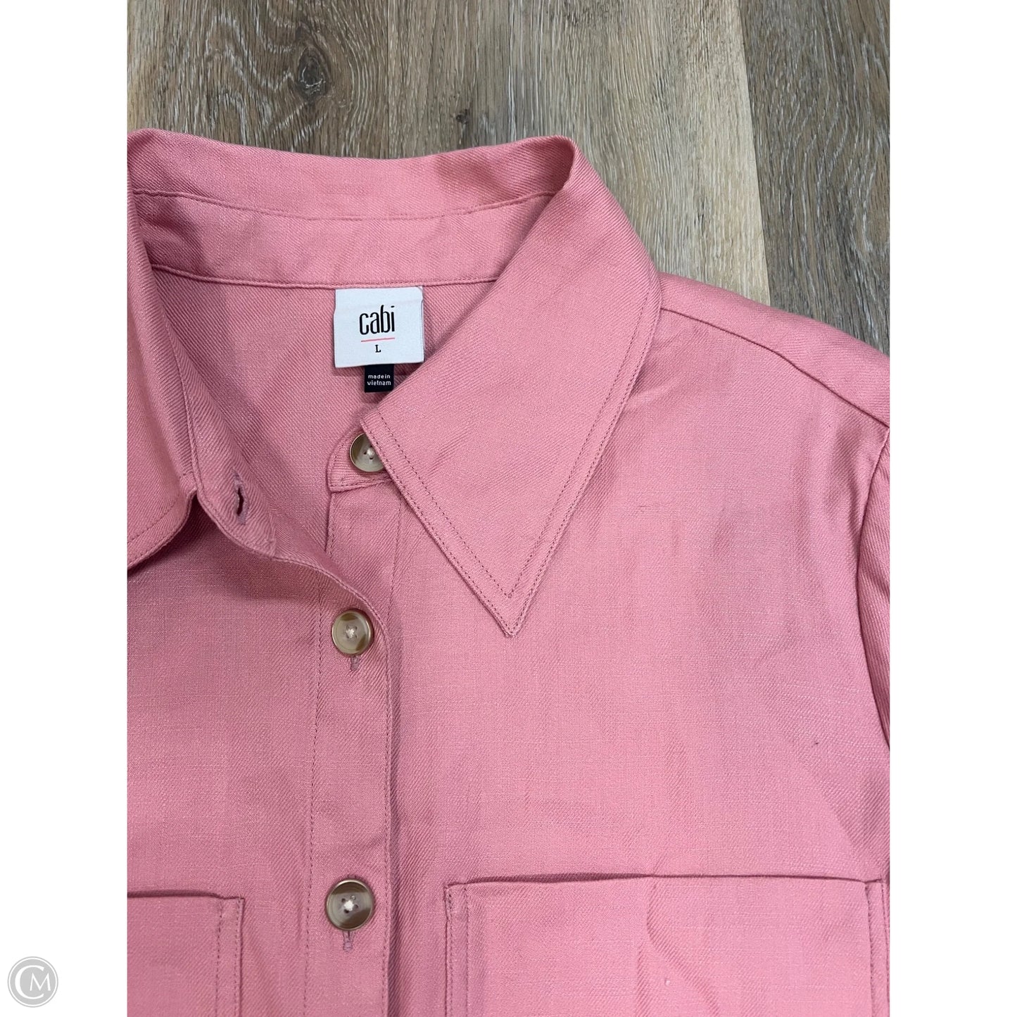Jacket Other By Cabi In Pink, Size: L
