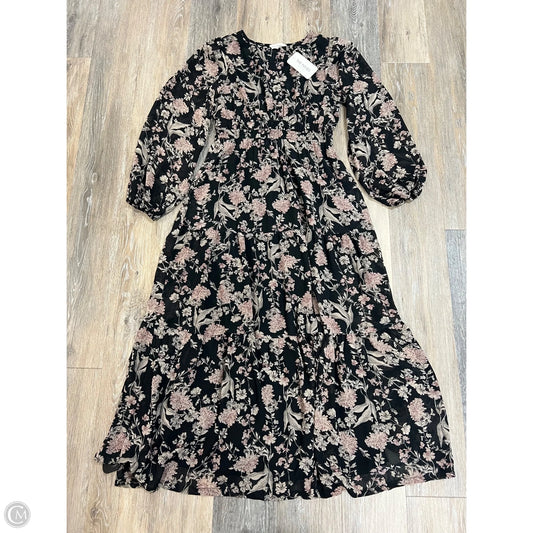 Dress Casual Maxi By The Nines In Black, Size: M