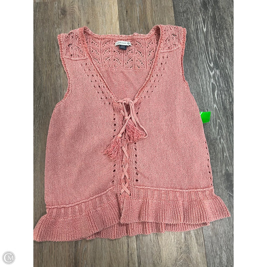 Top Sleeveless By American Eagle In Pink, Size: M