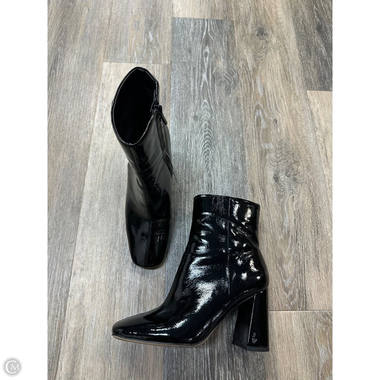 Boots Ankle Heels By Sam Edelman In Black, Size: 6.5