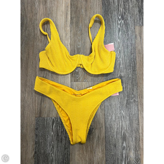 Swimsuit 2pc By Abercrombie And Fitch In Yellow, Size: M