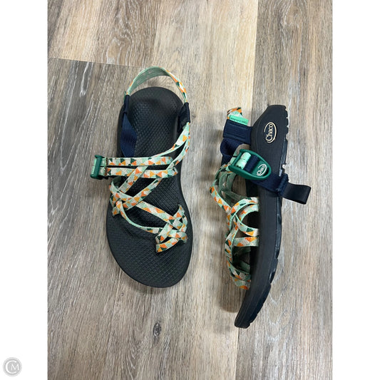 Sandals Flats By Chacos In Green, Size: 8