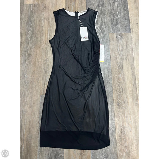Dress Casual Midi By Twin In Black, Size: M