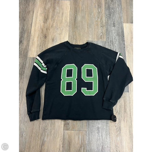 Sweatshirt Crewneck By Retrobrand In Black, Size: Xs