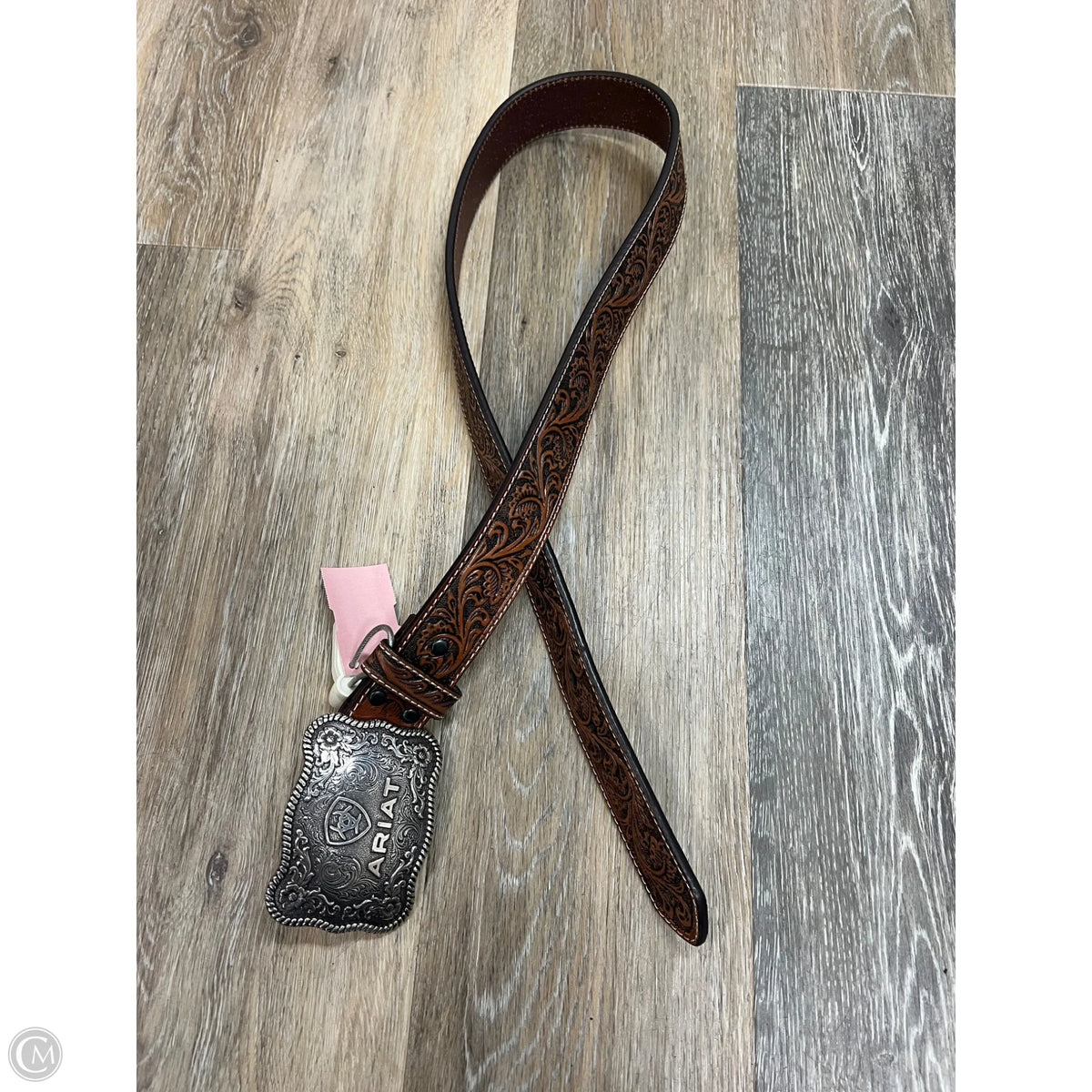Belt Leather By Ariat, Size: 34