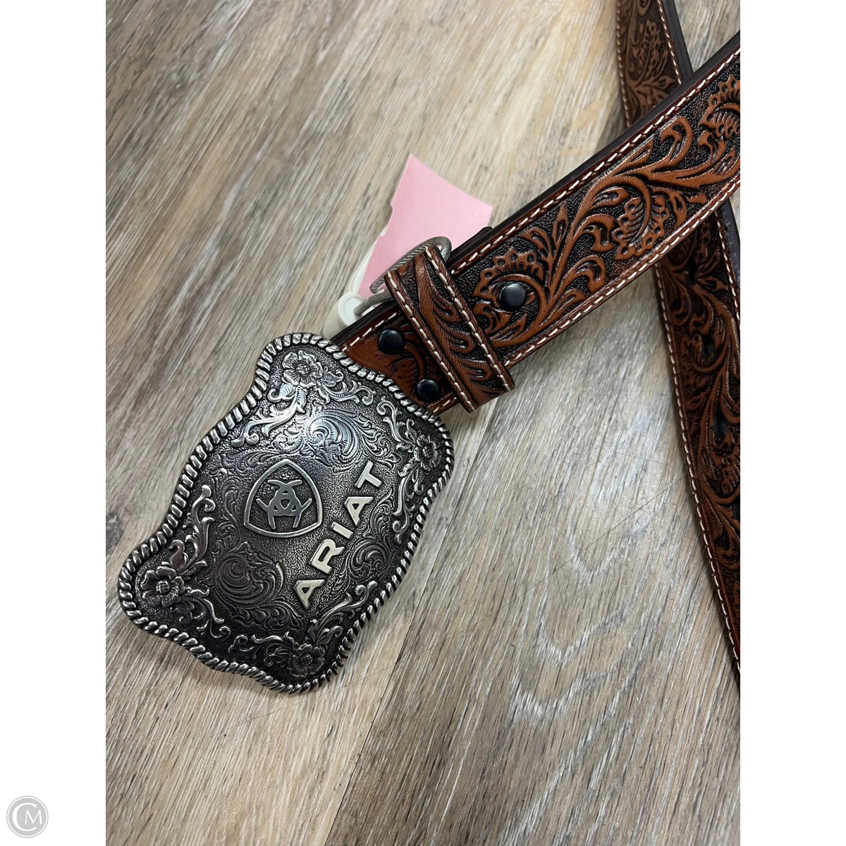 Belt Leather By Ariat, Size: 34