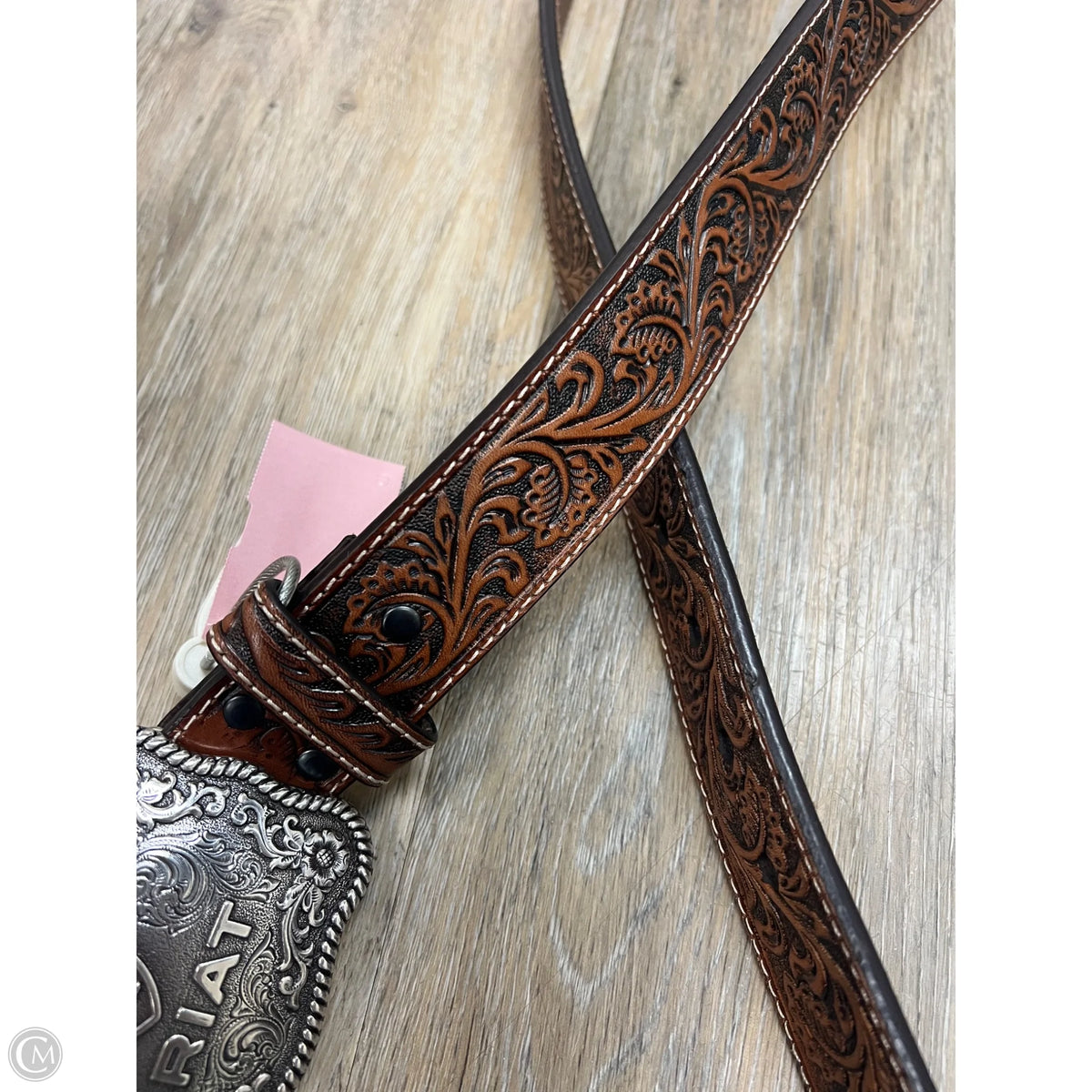 Belt Leather By Ariat, Size: 34