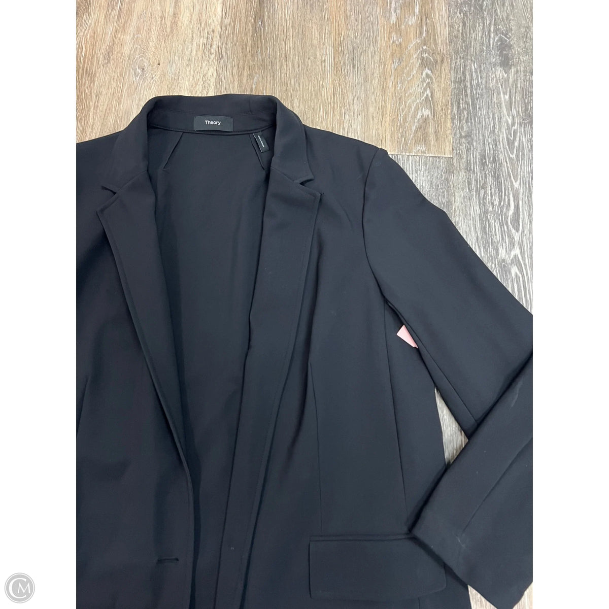 Blazer By Theory In Black, Size: M