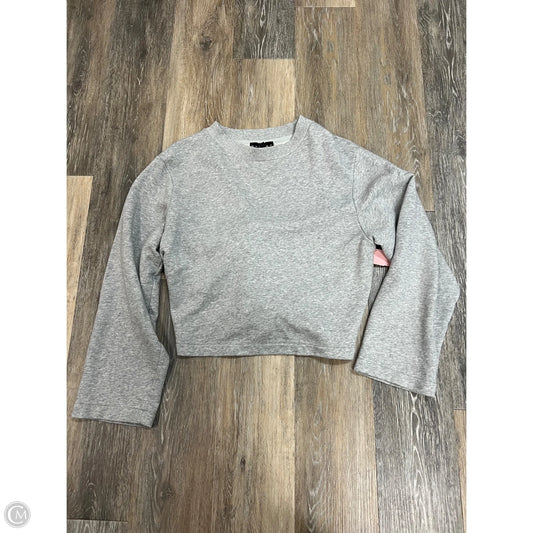 Athletic Sweatshirt Crewneck By Varley In Grey, Size: S