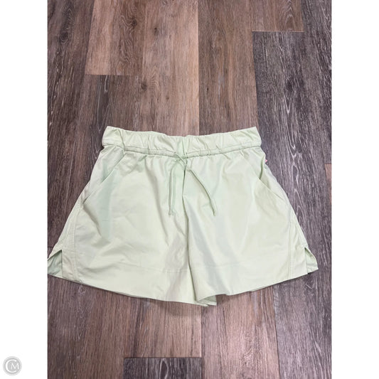 Athletic Shorts By Lululemon In Green, Size: M