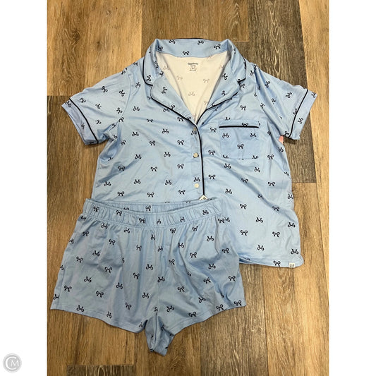 Pajamas 3pc By Gap In Blue, Size: S