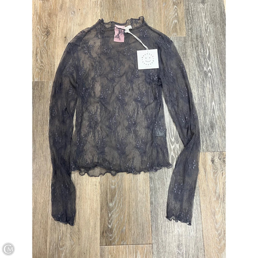 Top Long Sleeve By Baevely In Purple, Size: S