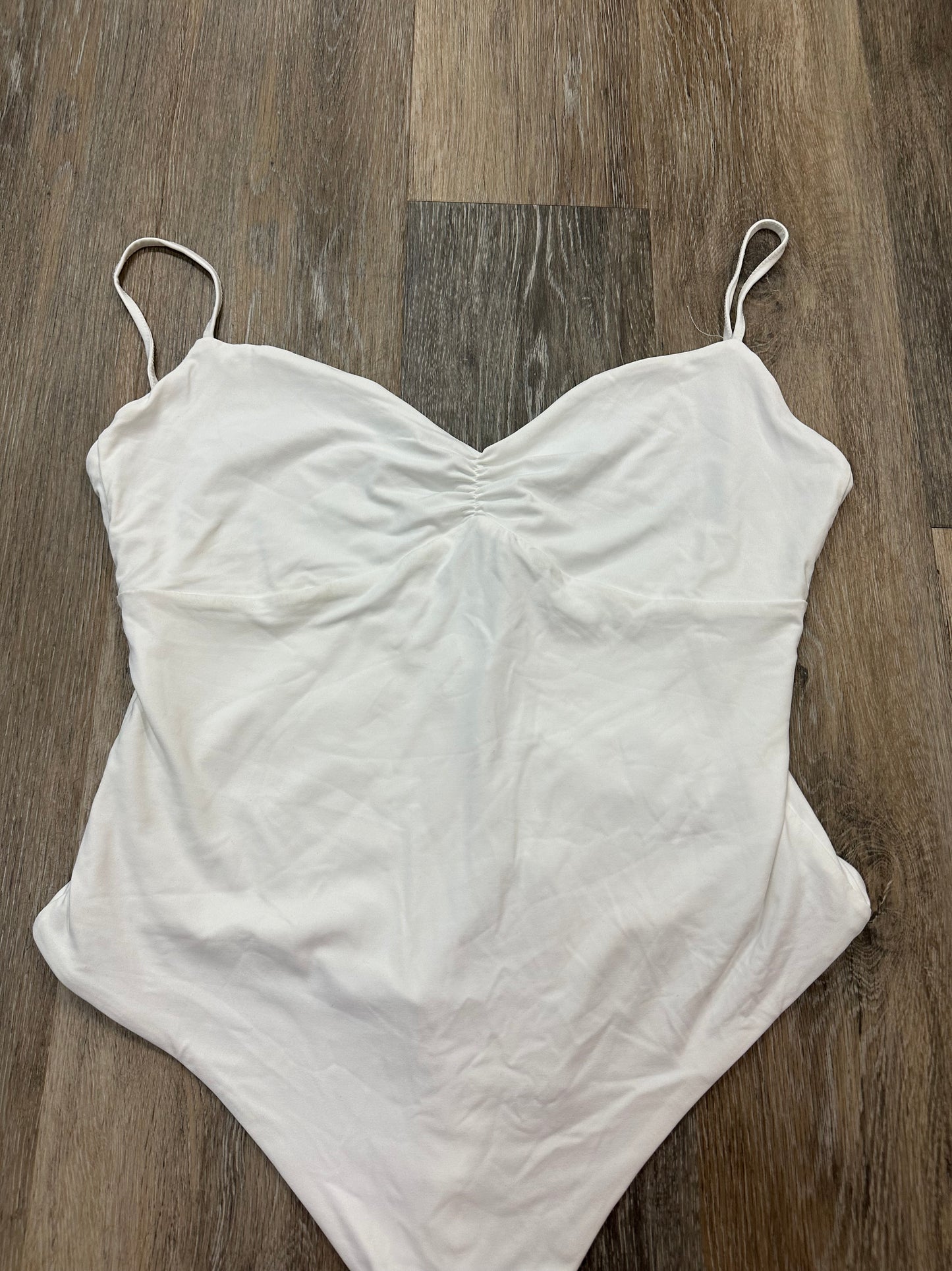 White Bodysuit Meshki, Size Xxl