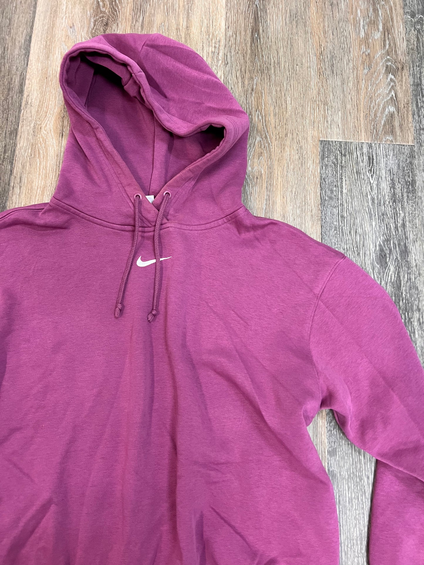 Athletic Sweatshirt Hoodie By Nike Apparel In Purple, Size: Xs