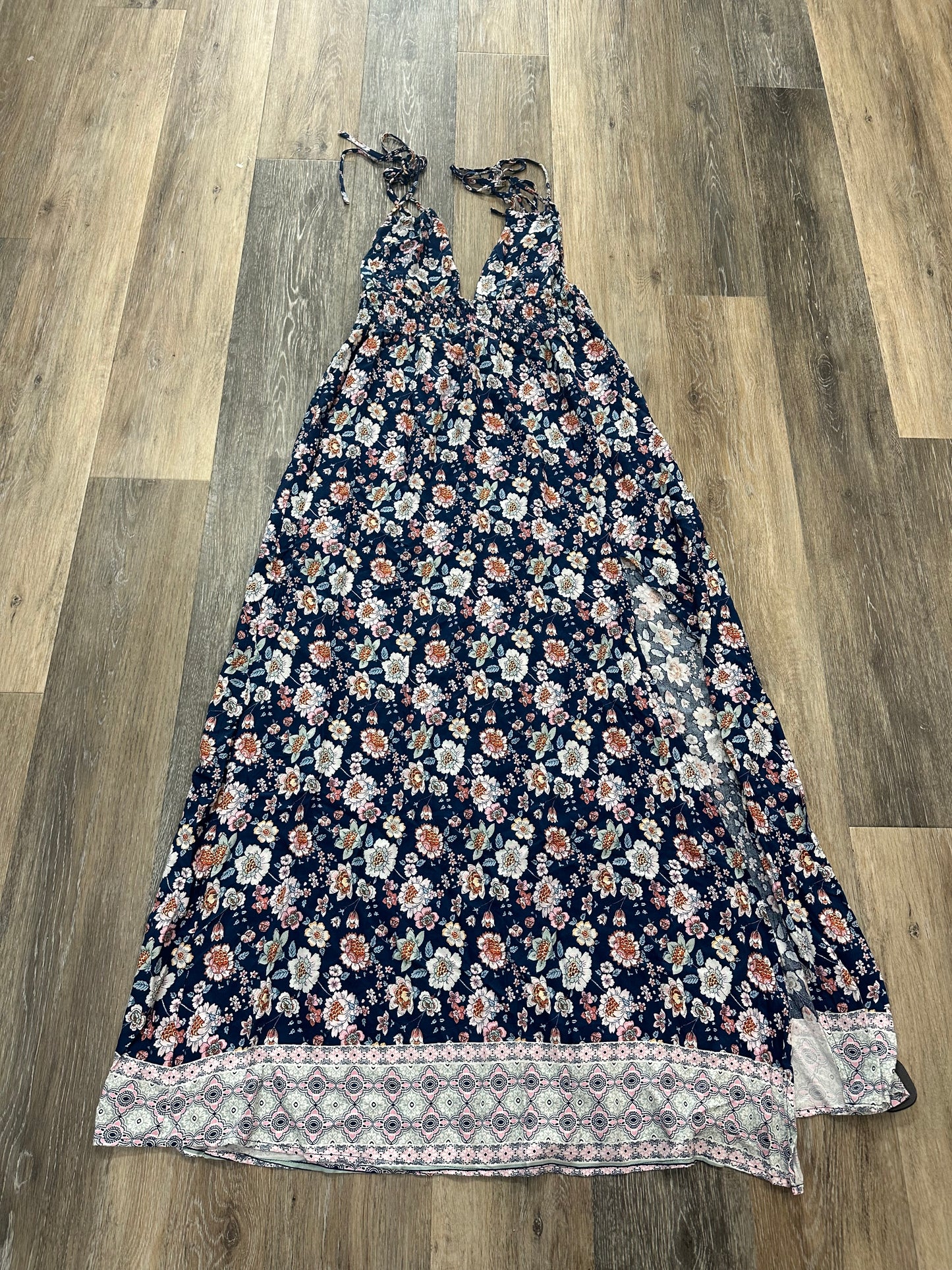 Floral Print Dress Casual Maxi Lulus, Size S