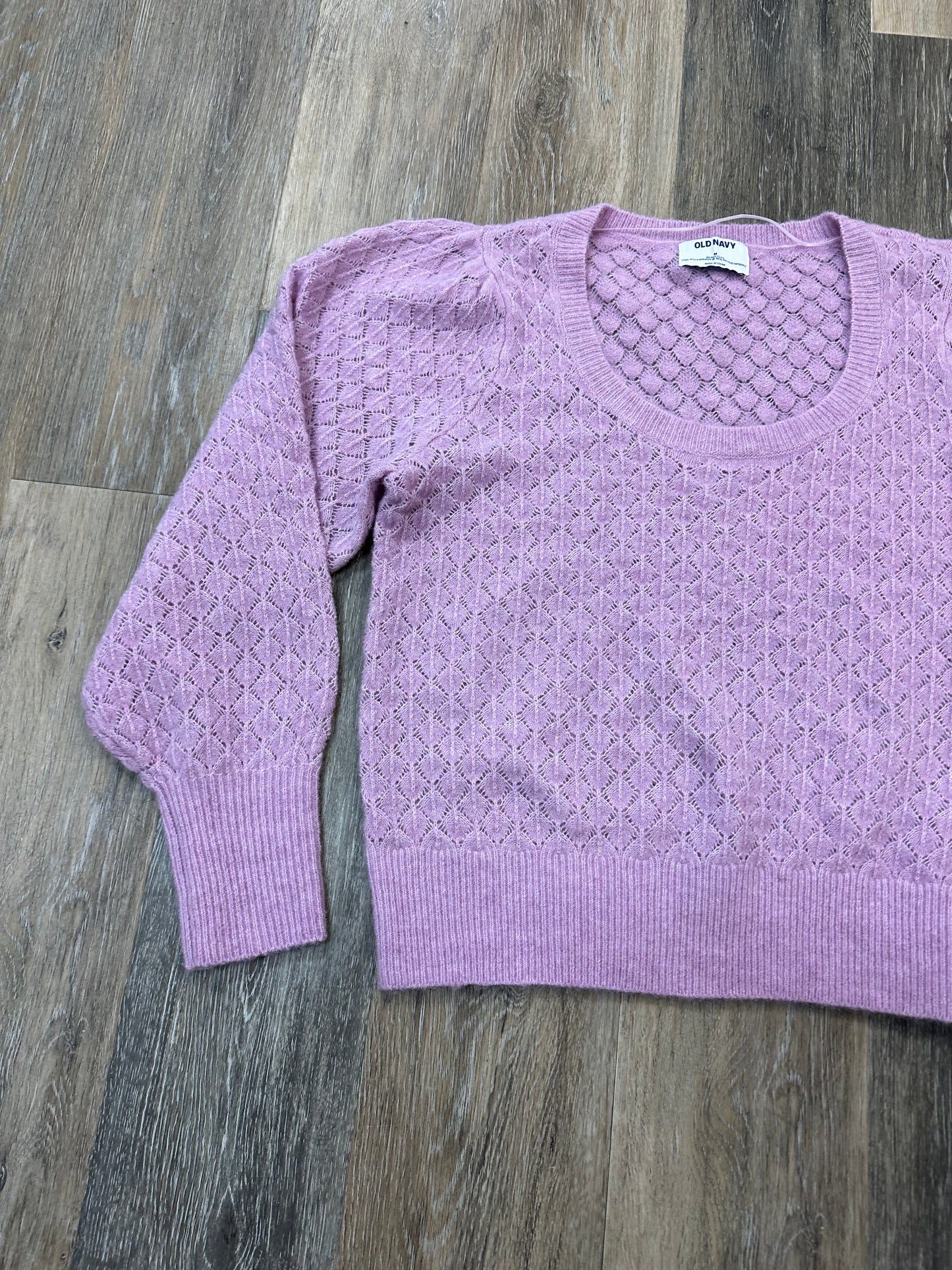 Sweater By Old Navy In Purple, Size: M