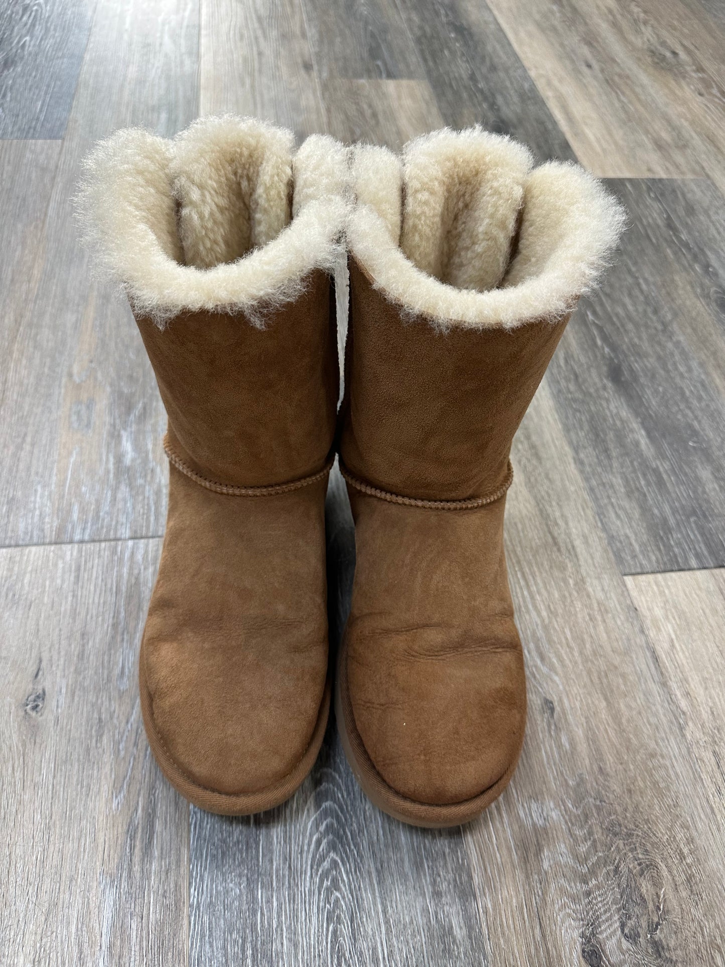 Boots Snow By Ugg In Brown, Size: 10