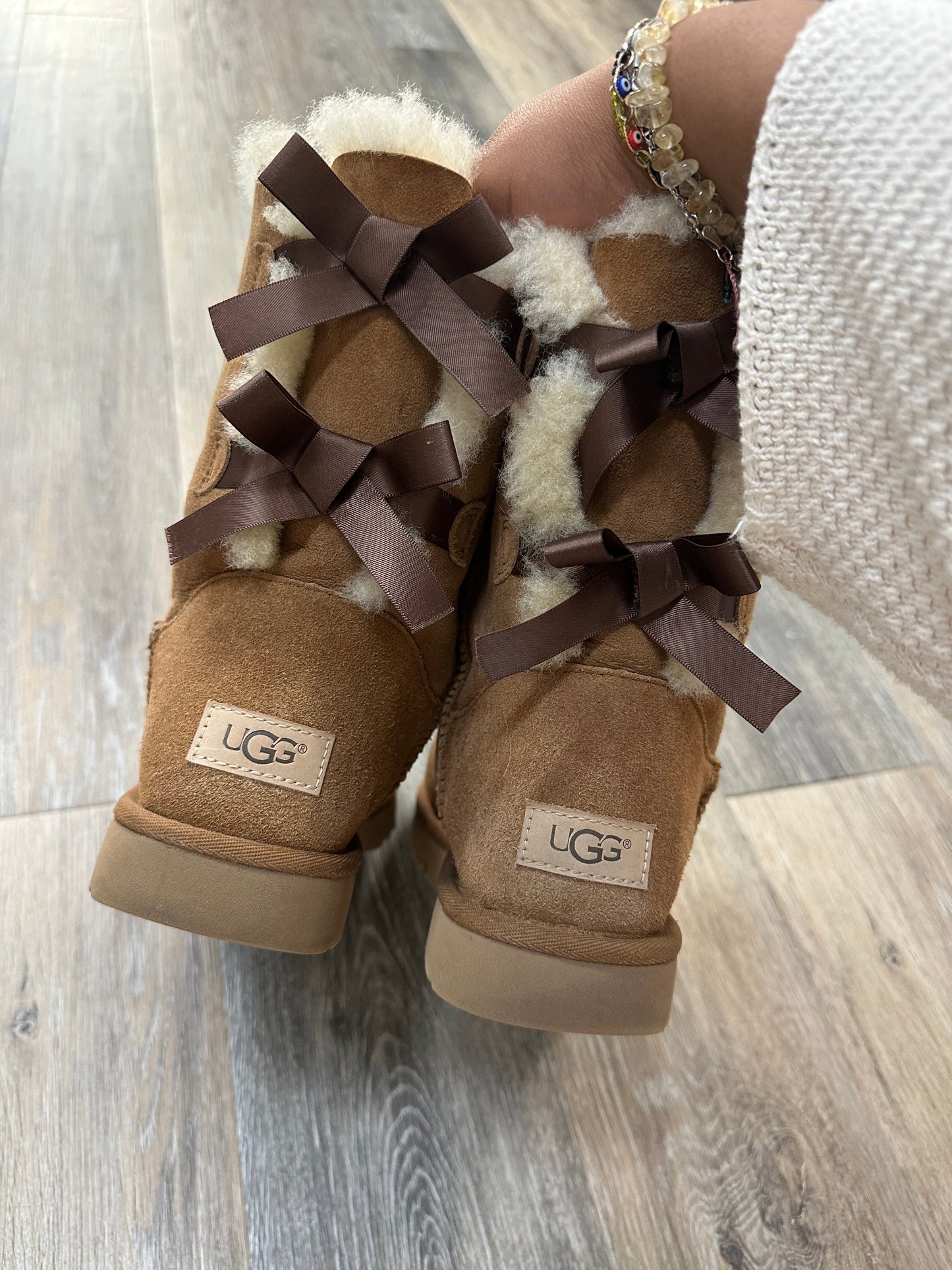 Boots Snow By Ugg In Brown, Size: 10